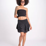 top fascia elastico MANDIBLATU NOIR laraethnics 