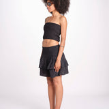 top fascia elastico MANDIBLATU NOIR laraethnics 