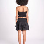 top fascia elastico MANDIBLATU NOIR laraethnics 