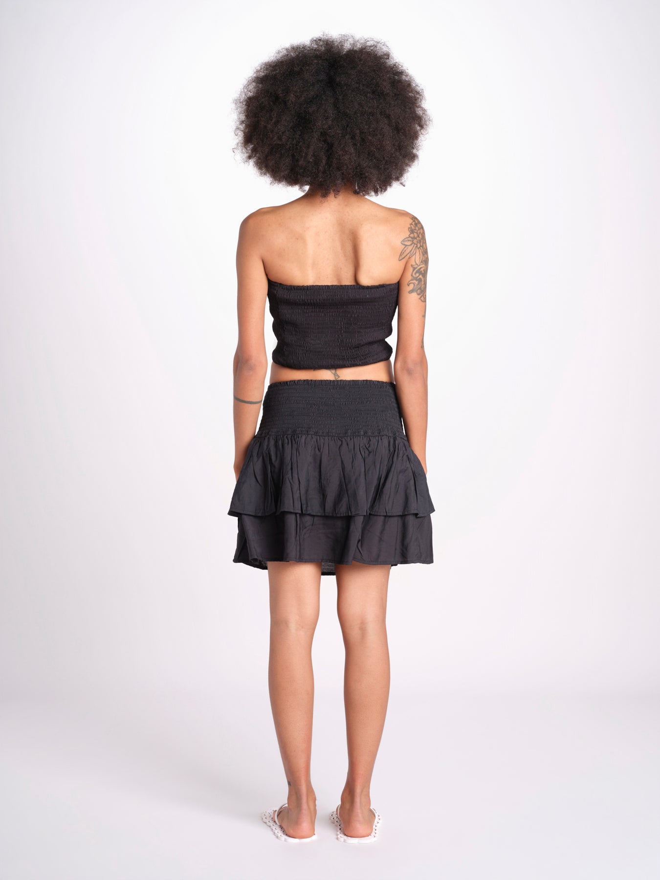 top fascia elastico MANDIBLATU NOIR laraethnics 