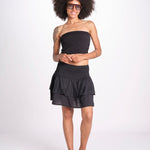 top fascia elastico MANDIBLATU NOIR laraethnics 