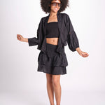 top fascia elastico MANDIBLATU NOIR laraethnics 