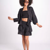 top fascia elastico MANDIBLATU NOIR laraethnics 
