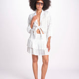 camicia con nodo MARIABL BLANC laraethnics 