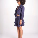 camicia con nodo MARIABL ENCRE laraethnics 