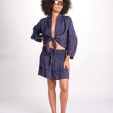 camicia con nodo MARIABL ENCRE laraethnics 