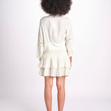 camicia con nodo MARIABL NACRE laraethnics 