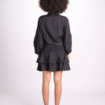 camicia con nodo MARIABL NOIR laraethnics 
