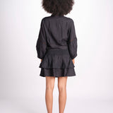camicia con nodo MARIABL NOIR laraethnics 