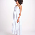 abito con arriccio PAOLABLATU BLANC laraethnics 