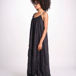 abito con arriccio PAOLABLATU NOIR laraethnics 