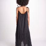 abito con arriccio PAOLABLATU NOIR laraethnics 