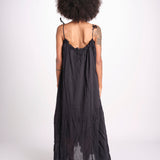abito con arriccio PAOLABLATU NOIR laraethnics 