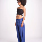 pantalone con coulisse SUMBAWAIVR DENIM laraethnics 