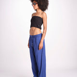 pantalone con coulisse SUMBAWAIVR DENIM laraethnics 