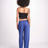 pantalone con coulisse SUMBAWAIVR DENIM laraethnics 