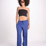pantalone con coulisse SUMBAWAIVR DENIM laraethnics 
