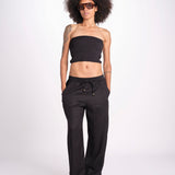 pantalone con coulisse SUMBAWAIVR NOIR laraethnics 