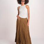 gonna lunga over BELLA SK075UBELLA-KHA KHAKI laurence bras 