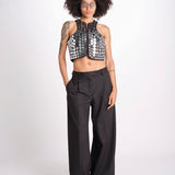 gilet con specchietti GITABIS CA034BGITABI-BLA BLACK laurence bras 