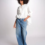 camicia con rouge POEMA SH005 ECRU laurence bras 