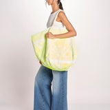 borsa grande SHQ-26E18 Y YELLOW FLUO le daf 