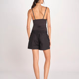 top in satin e pizzo BRIA L25103246 BLACK 900 love stories 