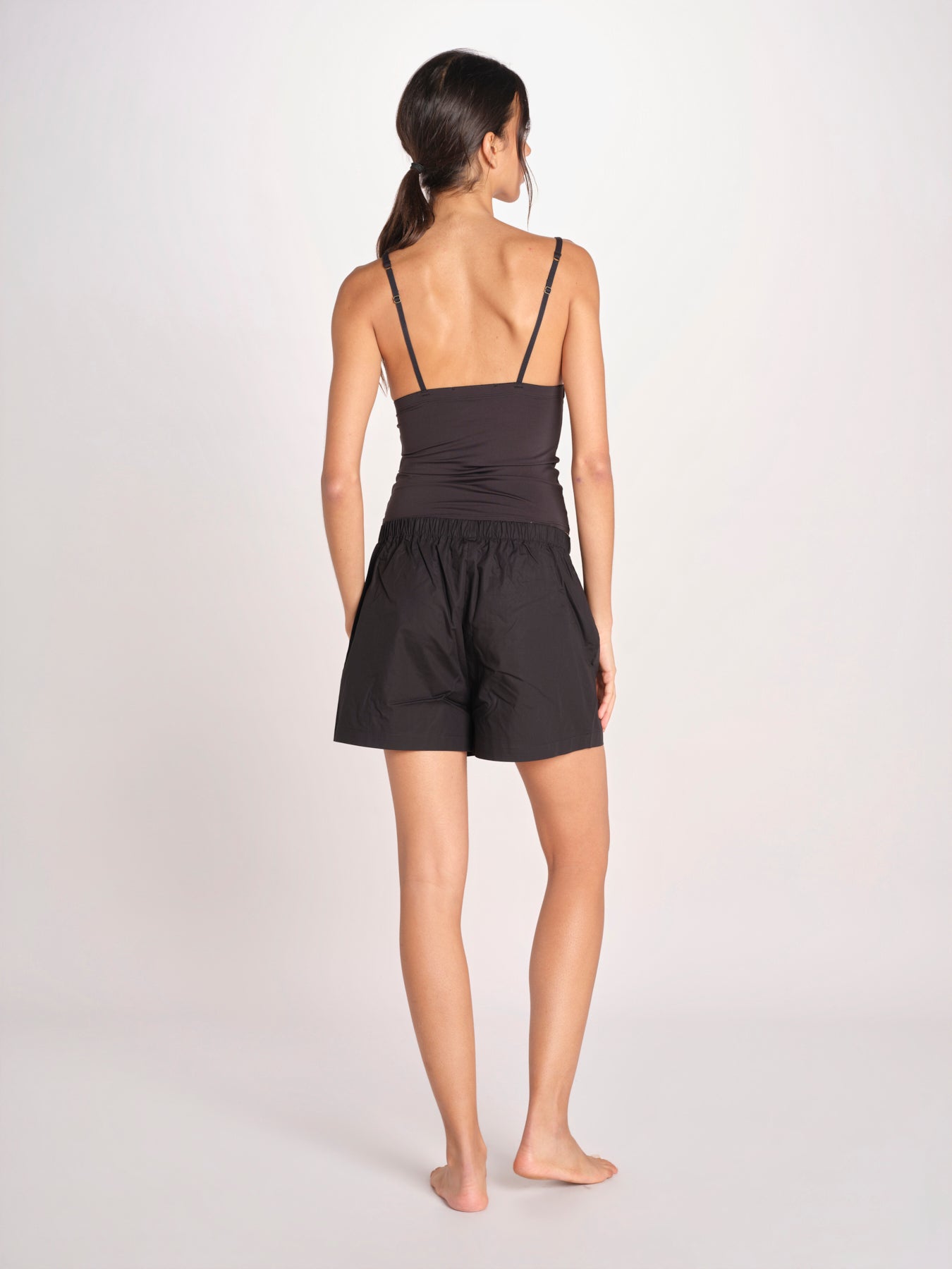 top in satin e pizzo BRIA L25103246 BLACK 900 love stories 