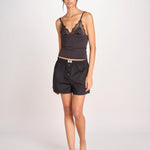 top in satin e pizzo BRIA L25103246 BLACK 900 love stories 