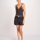 top in satin e pizzo BRIA L25103246 BLACK 900 love stories 