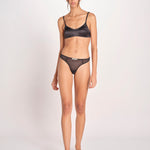 slip in satin CARL L2611048 BLACK 900 love stories 