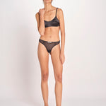 slip in satin CARL L2611048 BLACK 900 love stories 