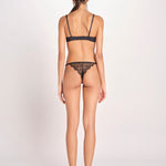 slip in satin CHARLOTTE L25101983 BLACK 900 love stories 