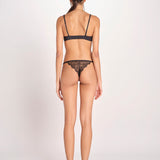 slip in satin CHARLOTTE L25101983 BLACK 900 love stories 