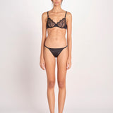 slip in satin CHARLOTTE L25101983 BLACK 900 love stories 