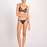slip in satin CHARLOTTE L25101983 BLACK 900 love stories 