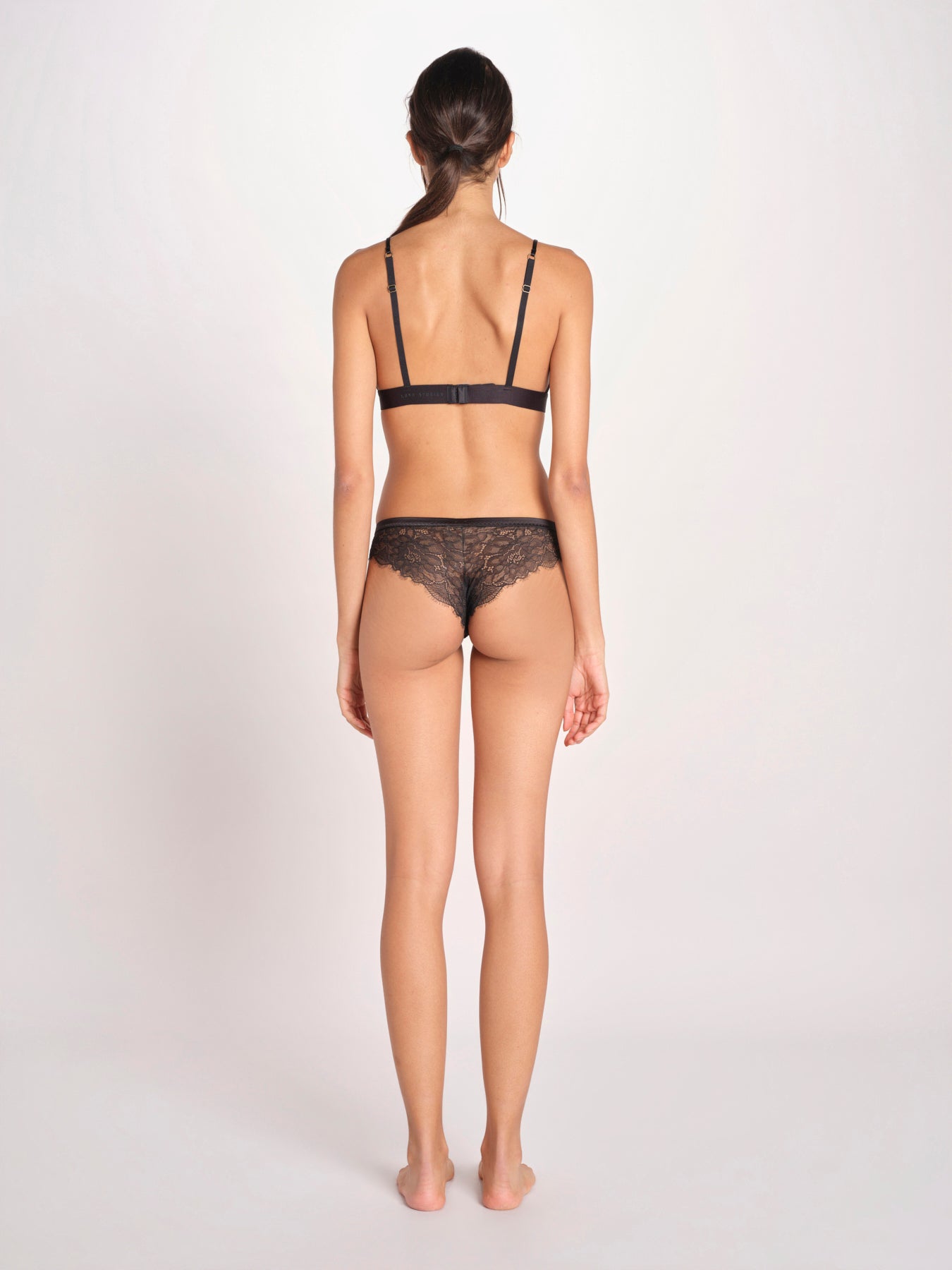 coulotte in satin e pizzo GLORIA L2541215 BLACK 900 love stories 