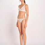 reggiseno triangolo in pizzo GWEN L1001675 WHITE 180 love stories 