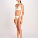 reggiseno triangolo in satin con pizzo LOVE LACE L1001005 OFF WHITE 180 love stories 