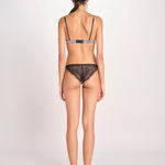 reggiseno triangolo in satin con pizzo LOVE LACE L25101005 ZEBRA PRINT love stories 