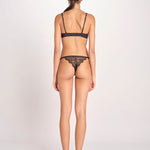 reggiseno in pizzo con ferro ROMEO L2421256 BLACK 900 love stories 