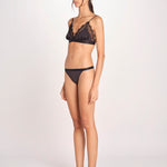 slip in satin ROOM SERVICE L1001025 BLACK 900 love stories 
