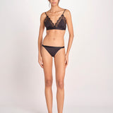 slip in satin ROOM SERVICE L1001025 BLACK 900 love stories 