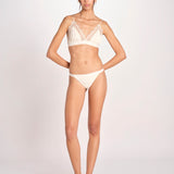 slip in satin ROOM SERVICE L1001025 OFF WHITE 180 love stories 
