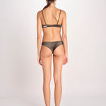 bralette in satin TORI L25101829 DARK GREEN 782 love stories 