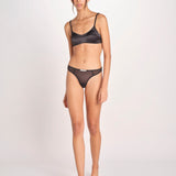 bralette in satin TORI L2611910 BLACK 900 love stories 