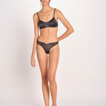 bralette in satin TORI L2611910 BLACK 900 love stories 