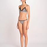 slip in pizzo e satin zebrato WILD ROSE L25101024 ZEBRA PRINT love stories 