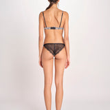 slip in pizzo e satin zebrato WILD ROSE L25101024 ZEBRA PRINT love stories 