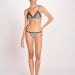 slip in pizzo e satin zebrato WILD ROSE L25101024 ZEBRA PRINT love stories 